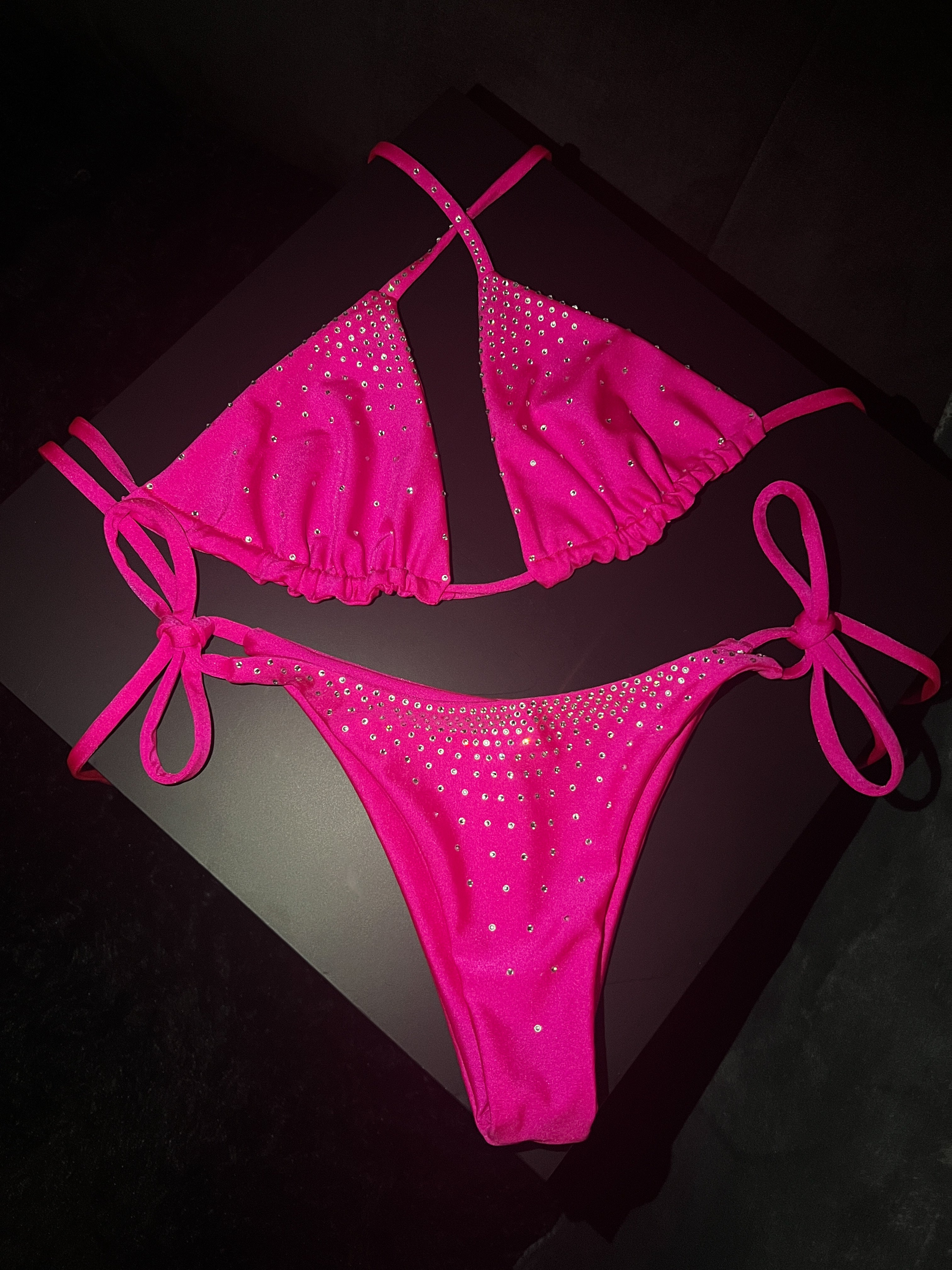 Plavky dvoudílné zdobené